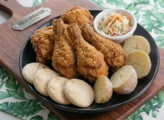 Pollo Broaster (12 Presas)