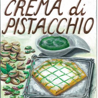  Crêpe con crema di pistacchio