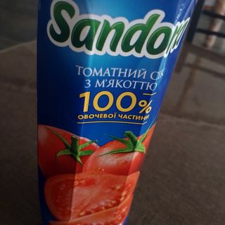 Сік Сандора Томатний 1л