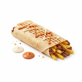 Tacos pané viande hachée 