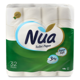 Папір туалетний NUA 3-шаровий (32шт)