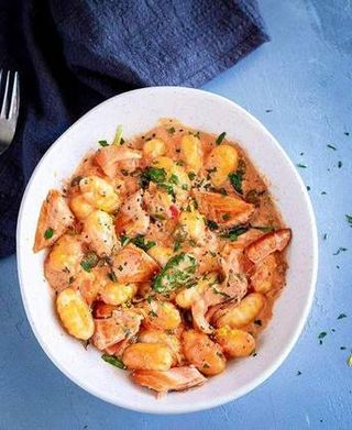 Gnocchi al salmone