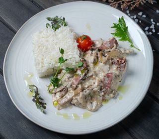 Beef stroganoff
