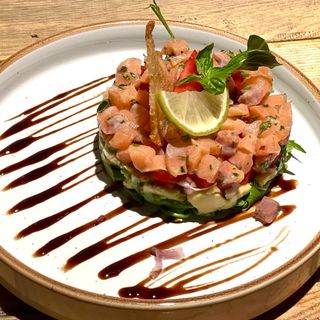 Tartar de salmon