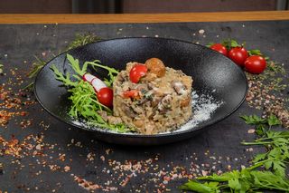 Risotto sa biftekom i gljivama