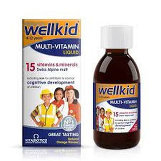 Wellkid Multivitamin Liquid 4-12 Yrs 150 Ml