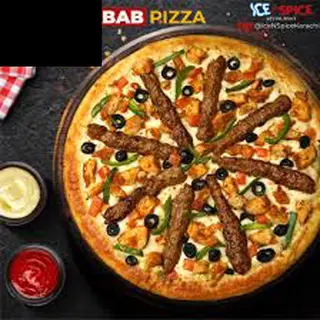 Pizza Seekh Kebab