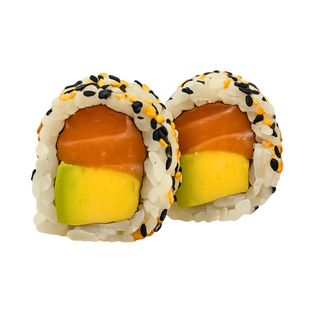 38.Roll de salmón y aguacate (8 uds)