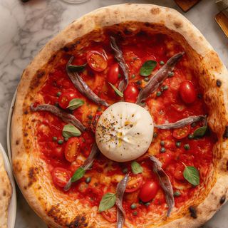 Pizza De Anchoas (33 Cm.)