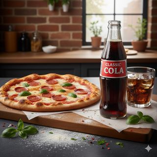 Menú Pizza 1 Ud. + Bebida