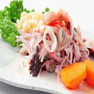Ceviche Mixto (Pescado Y Marisco)