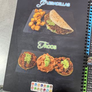 Quesadilla vegetariana