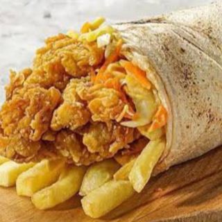 crispy pui la lipie,سندويش كرسبي دجاج