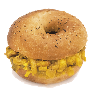 Bagel Chicken Curry