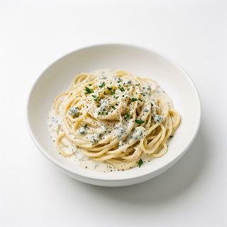 Spaghetti O Macarrones Roquefort