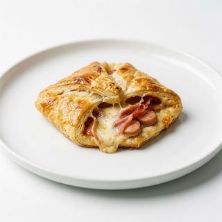 Fazzoletto prosciutto, mozzarella e würstel