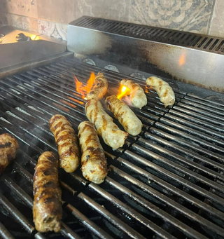 Sheftalia la farfurie (mici grecești)