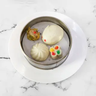 Dim Sum Variado Al Vapor