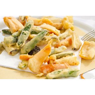 Verdure miste pastellate