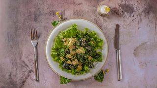 ფეტა მწვანე დრესინგით 100გ