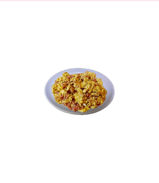 Huevos revueltos con jamón