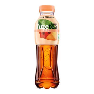 fuzetea brzoskwiniowa z czarną herbatą i hibiskusem 0,25l