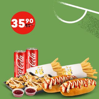 FAN კომბო ფრანკფურტერით 2 ადამიანზე