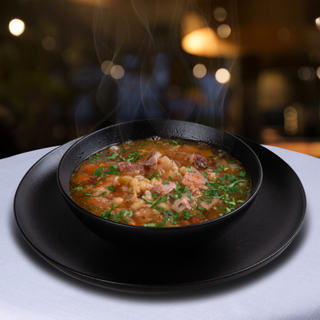 Ciorba de fasole cu afumatura 420g