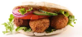 Panino falafel