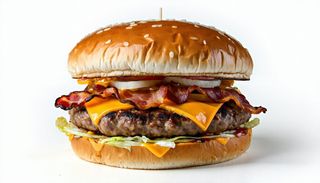 Hamburger di pollo croccante