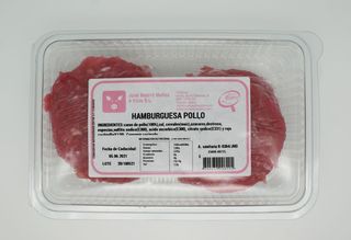 Hamburguesas De Pollo 4 Uds.