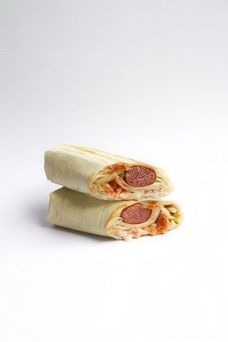 Хот-дог у лаваші з баварською сосискою