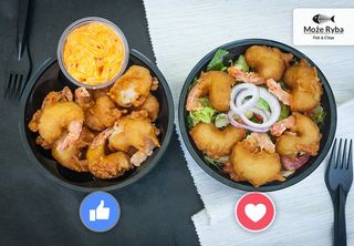 Krewetki Tygrysie w tempurze 6szt