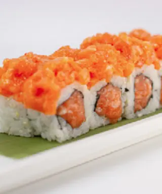 73. Ura spicy salmone - 8 pezzi