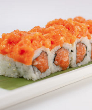 73. Ura spicy salmone - 8 pezzi