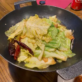 干锅包菜Col China Redonda Salteada