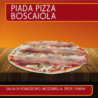 Piada Pizza Boscaiola