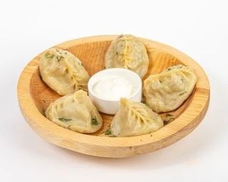 Манты с тыквой