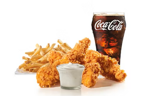 Chicken strips menù