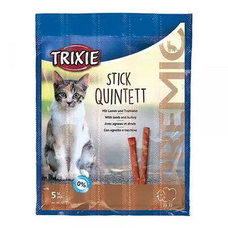 Trixie Premio Stick Quintett з ягням та індичкою, 1 паличка