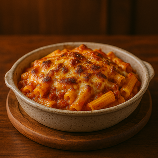 Pasta al horno Gratinada