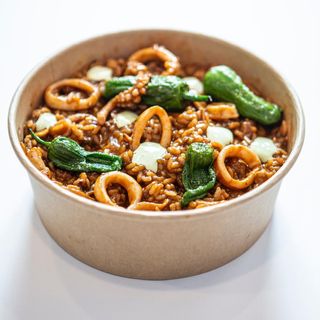 Risotto de calamar- Squid risotto