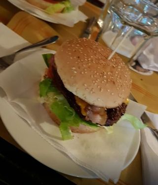 Santa Fe hamburger di manzo da 200 g