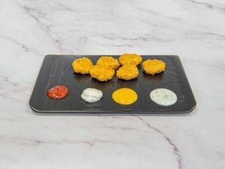Nuggets di pollo panatura corn flakes