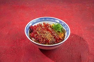 Жареный рис, с курицей по-кантонски