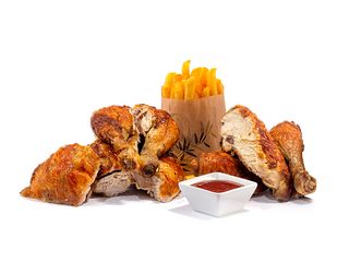 8 Piezas de pollo asado