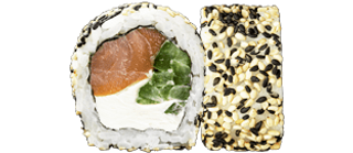 Рол Каліфорнія з копченим лососем (245г)