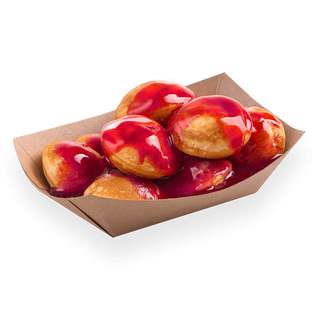 MINI PALAČINKE S PRELJEVOM OD MALINE