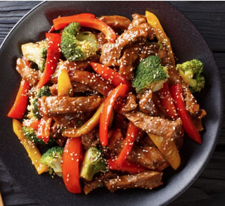 Ternera Crujiente Con Salsa Teriyaki