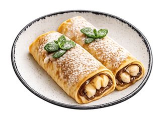 Млинці з бананом та Nutella (240g)